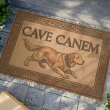Doormat — "Cave Canem" Vintage Guard Dog Coir Doormat