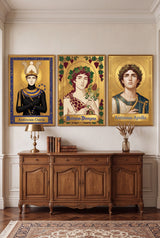 Sacred Icon Prints - 3 Canvas Bundle