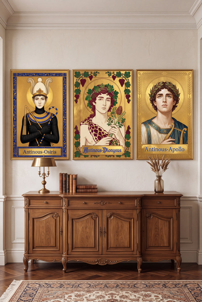 Sacred Icon Prints - 3 Canvas Bundle