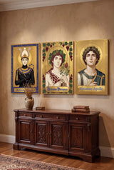 Sacred Icon Prints - 3 Canvas Bundle