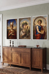 Renaissance Devotional Prints - 3 Canvas Bundle Framed